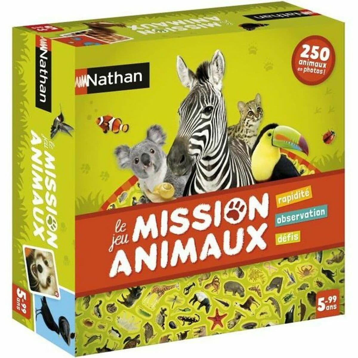 Juego de Mesa Nathan Mission animaux