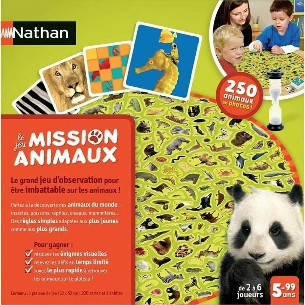 Juego de Mesa Nathan Mission animaux - Image 3
