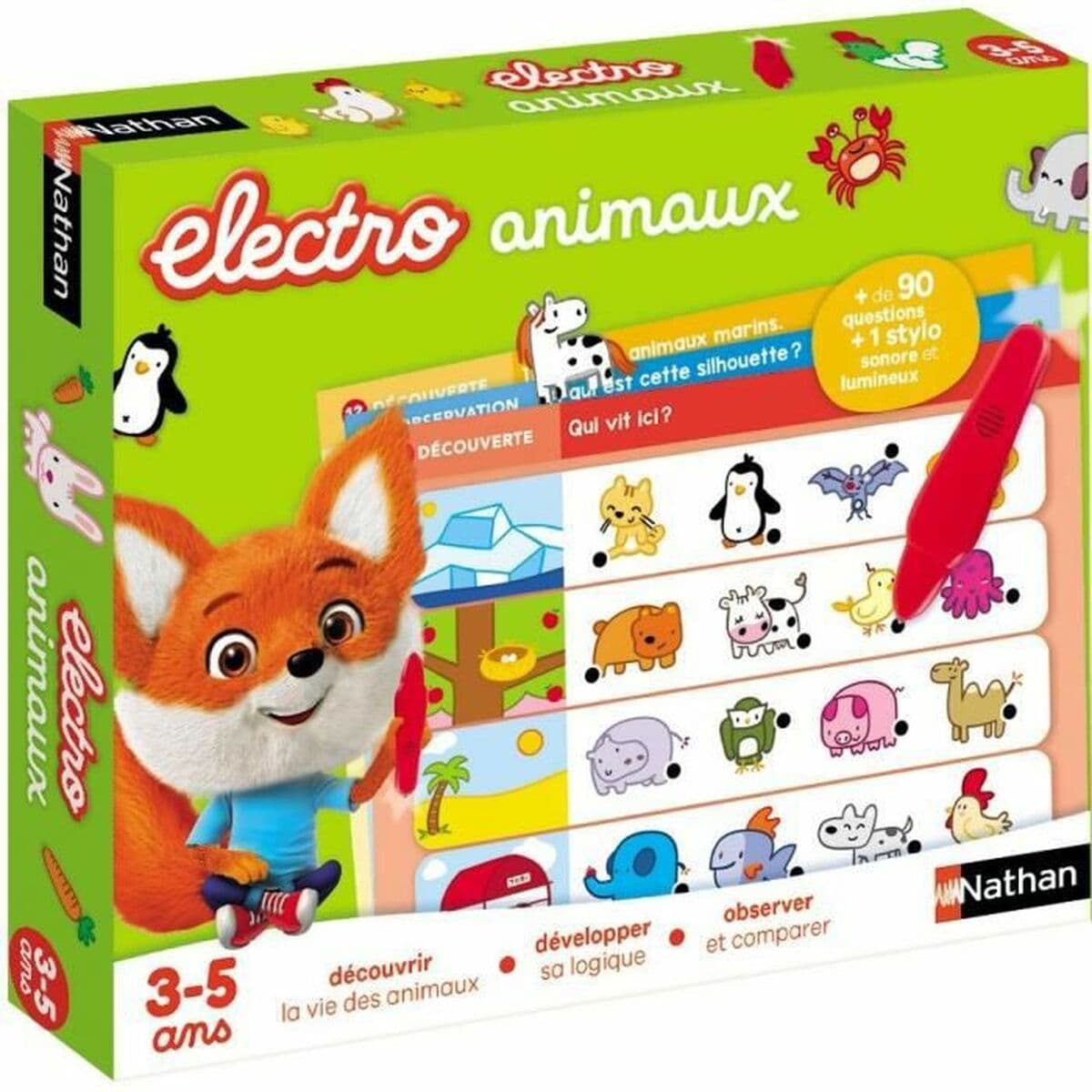 Juego de Mesa Nathan Electro - Animals - Image 3