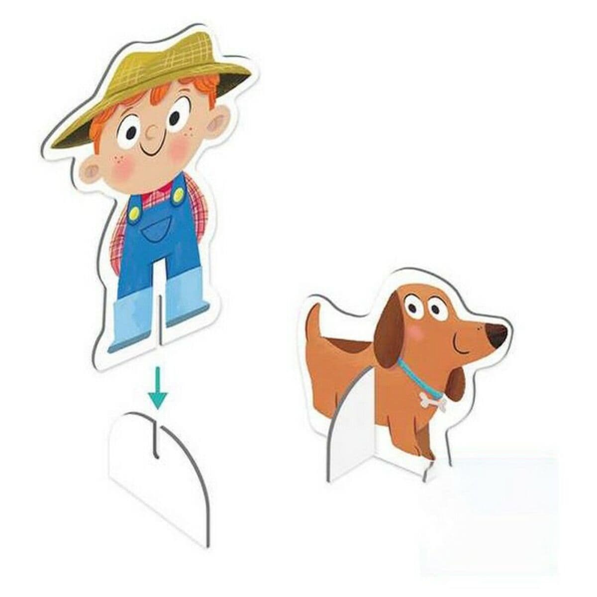 Puzzle Baby Gospodarstwo XXL Goula 53176 (17 pcs) - Image 5