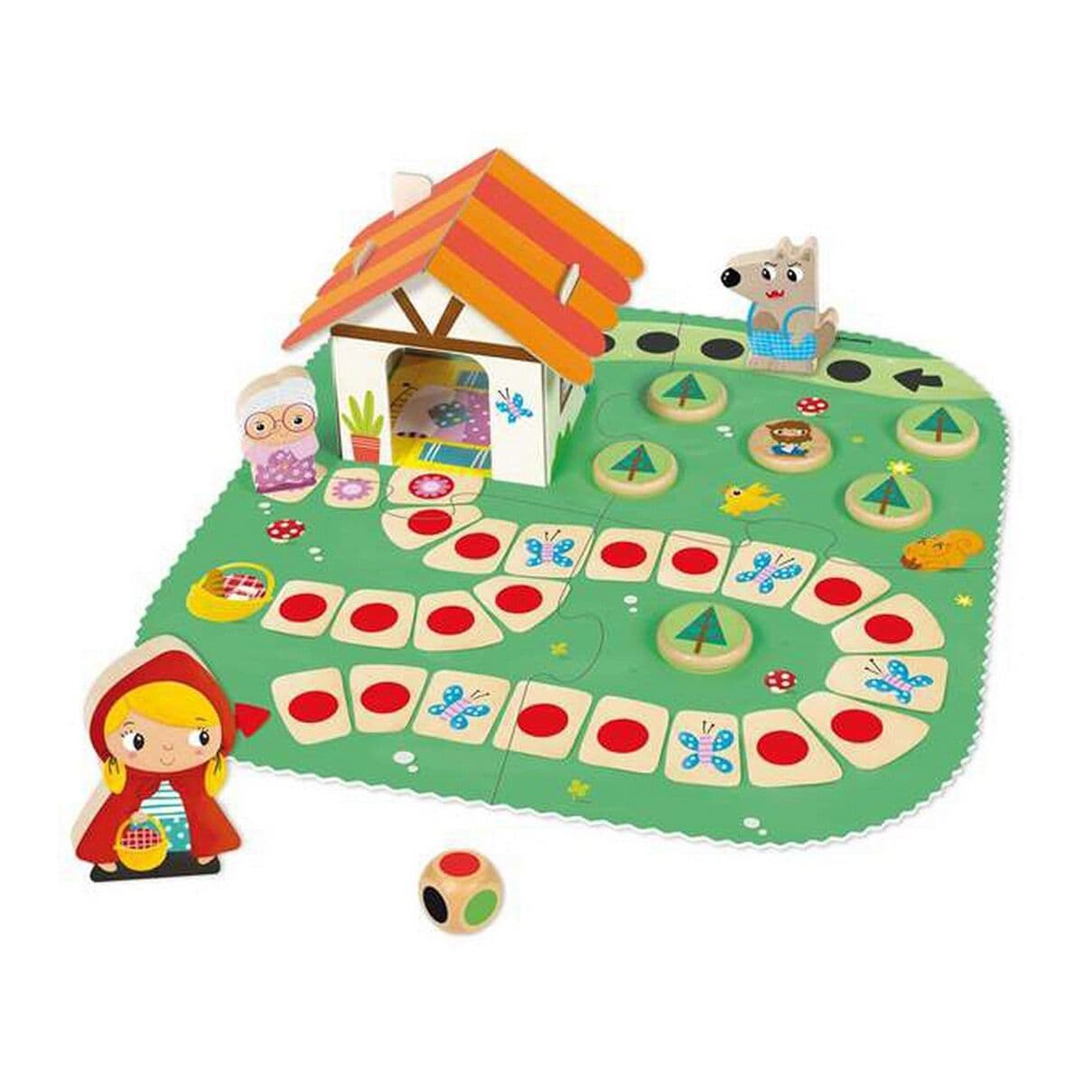 Juego Educativo Goula Little Red Ridding Hood 9 Piezas - Image 6