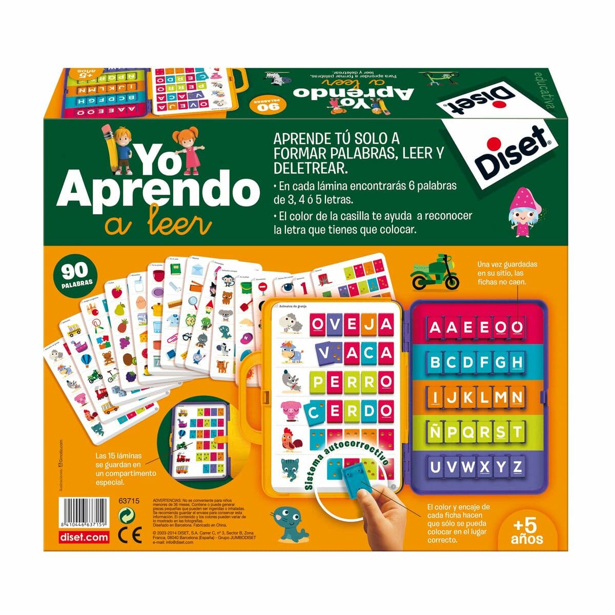 Juego Educativo Diset Yo aprendo a leer ES - Image 2