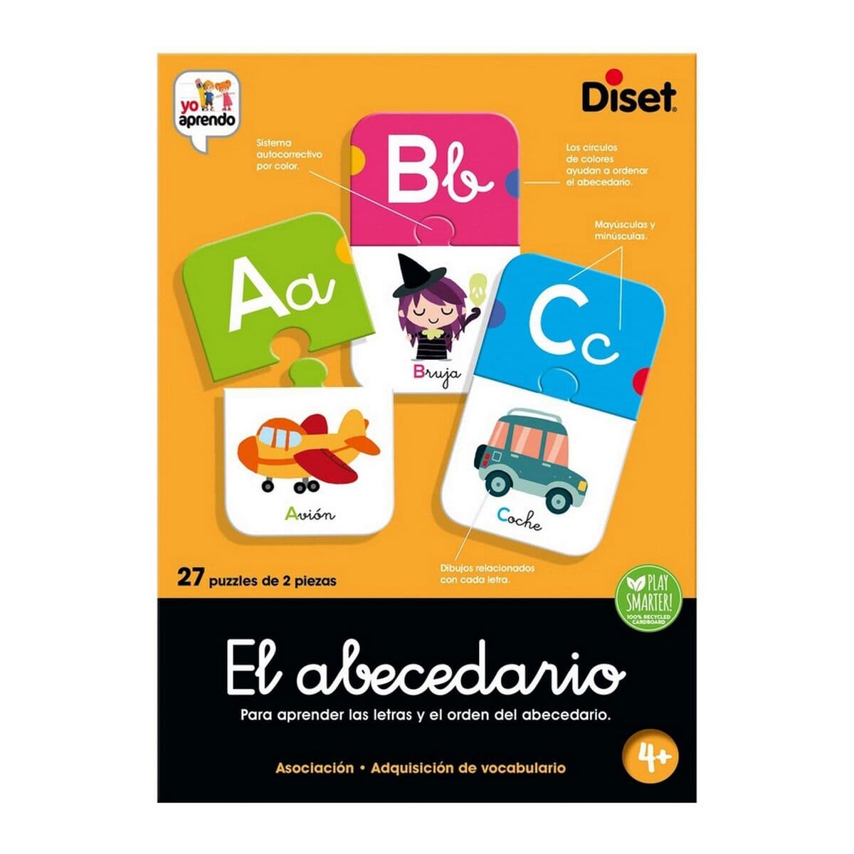 Juego Educativo Diset El Abecedario 54 Piezas - Image 5