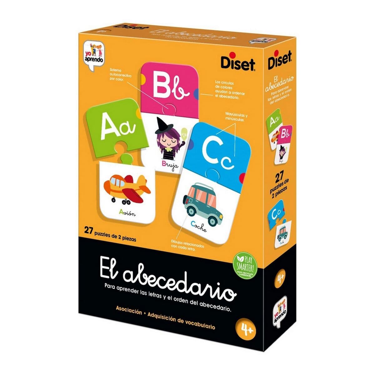 Juego Educativo Diset El Abecedario 54 Piezas - Image 6