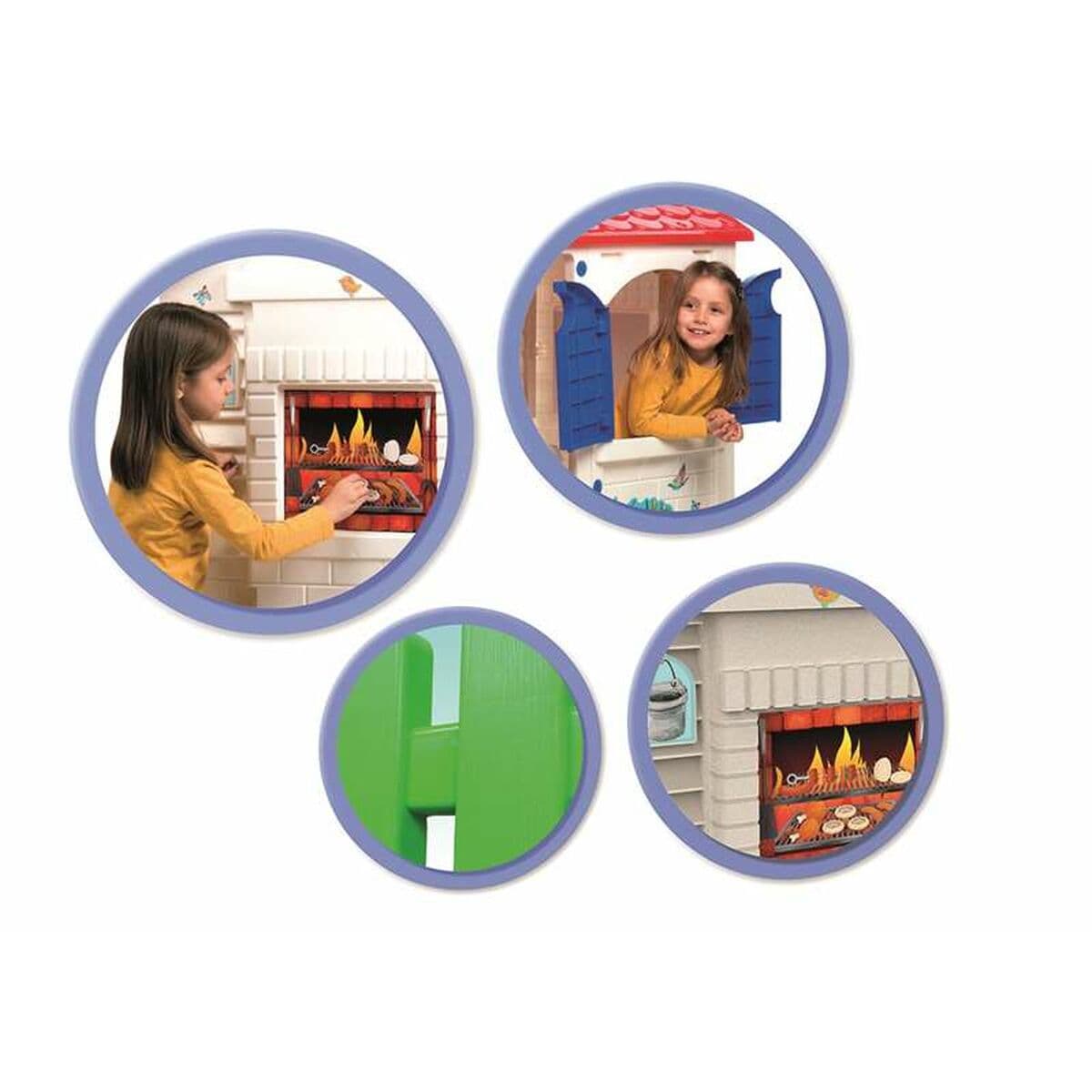 Dječja kućica za igru Chicos Country Cottage 84 x 103 x 104 cm - Image 5