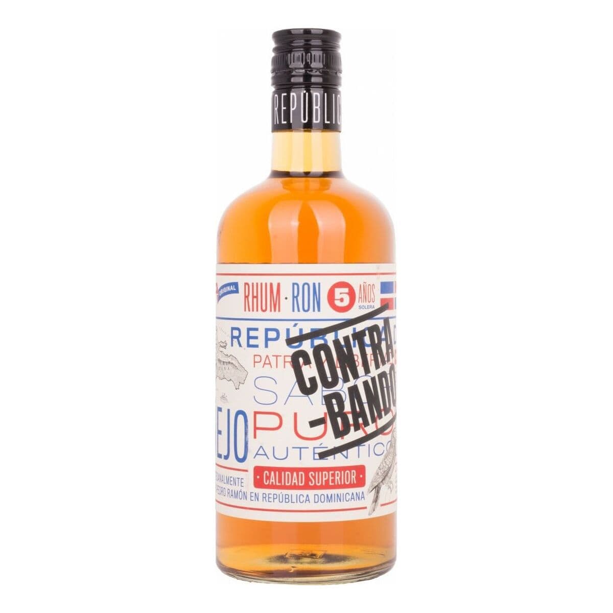 Rum Contrabando Contrabando Años (70 cl) - Image 2