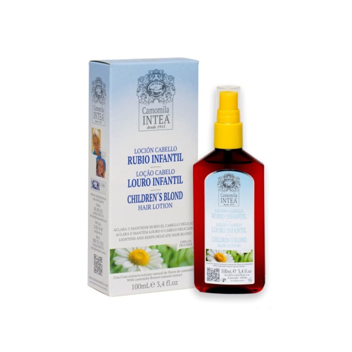 Loción Aclarante Camomila Intea Camomila 100 ml