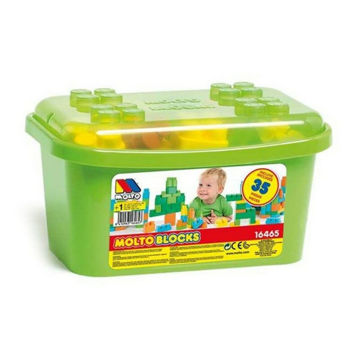 Juego de Construcción con Bloques Moltó (35 pcs) - Image 2