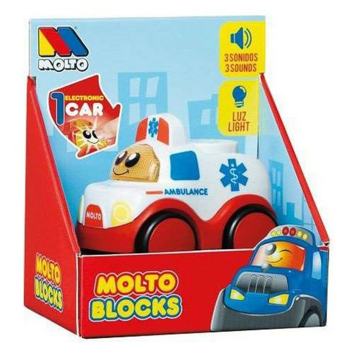Leksaksbil med Ljus och Ljud Moltó 19450 - Image 4
