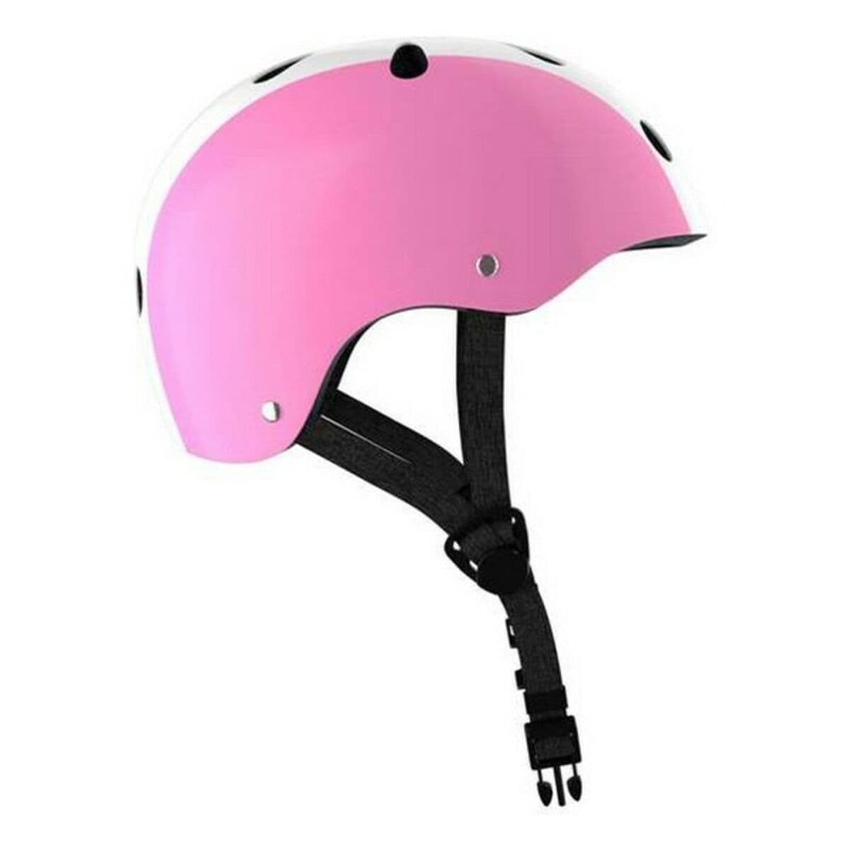 Casco Infantil Moltó Rosa Blanco 48-53 cm - Image 2