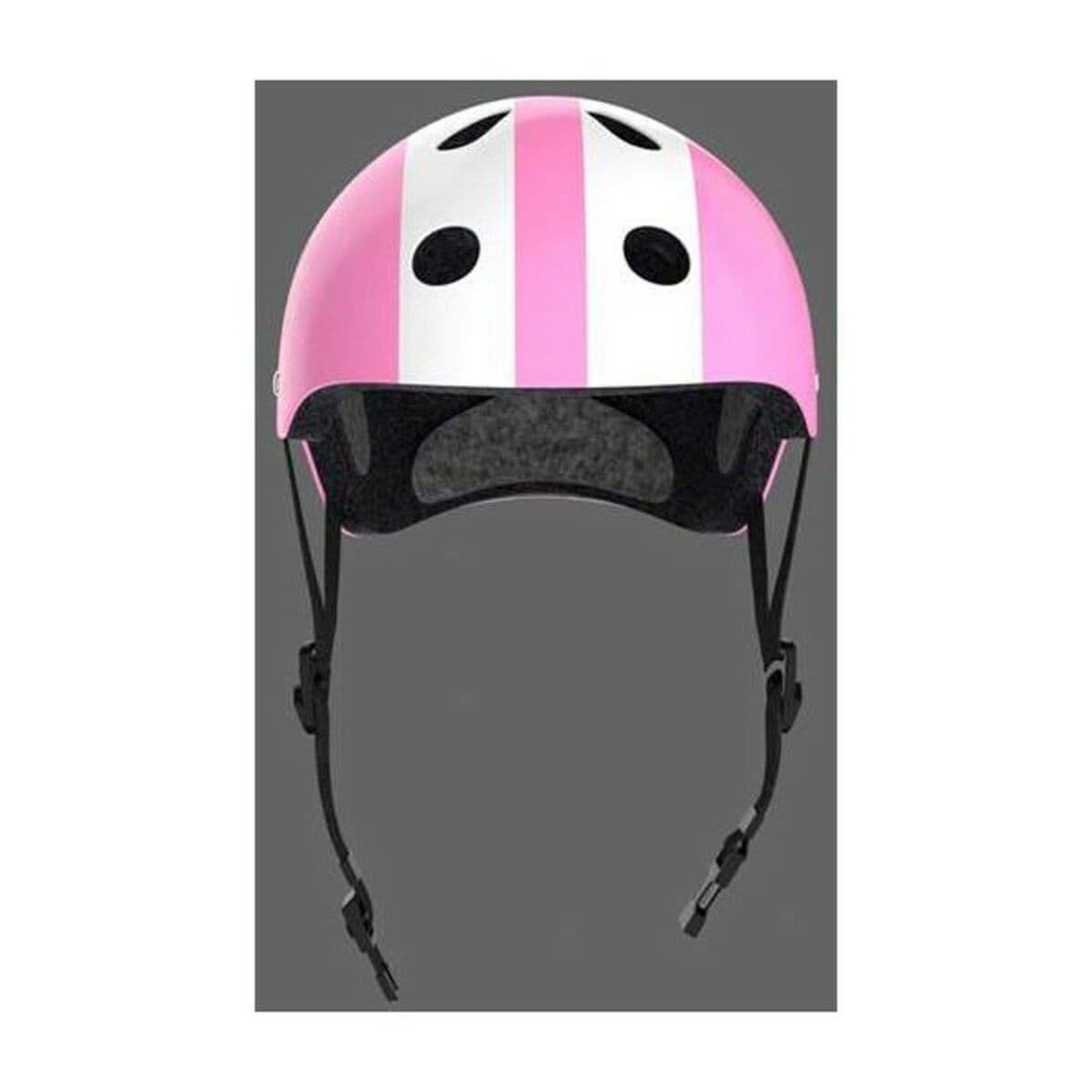 Casco Infantil Moltó Rosa Blanco 48-53 cm - Image 3