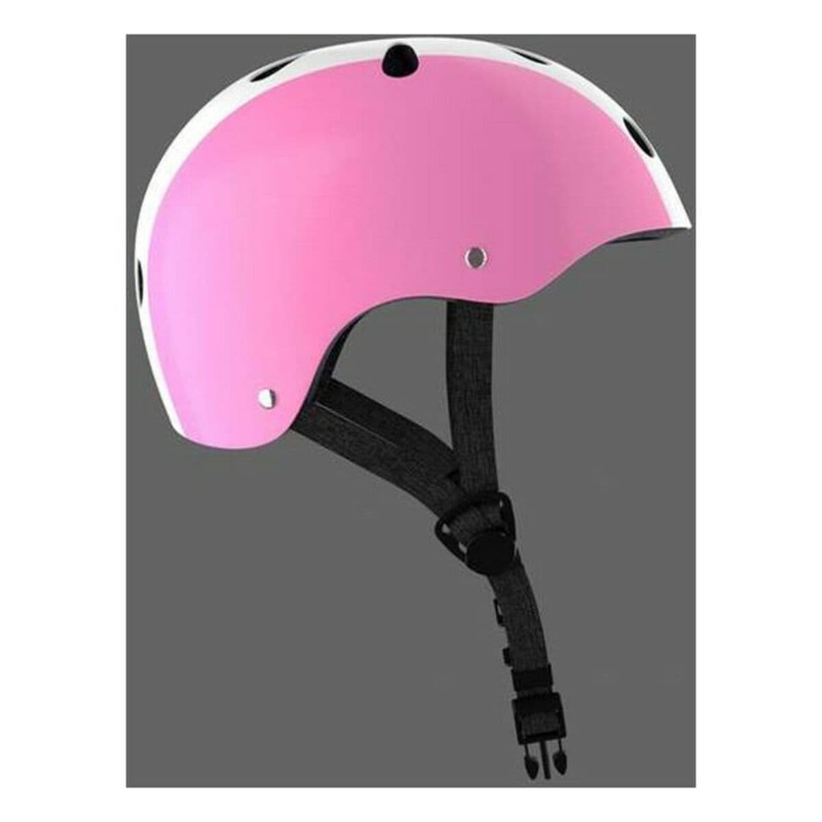 Casco Infantil Moltó Rosa Blanco 48-53 cm - Image 5