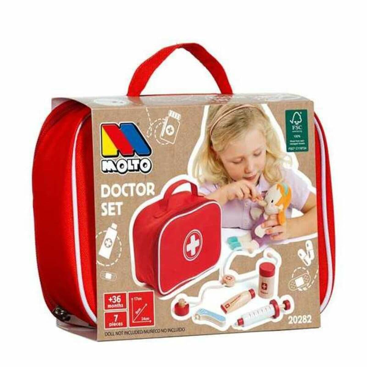 Vaikiškas medicinos rinkinys su priedais Moltó Medžio (7 pcs) - Image 2