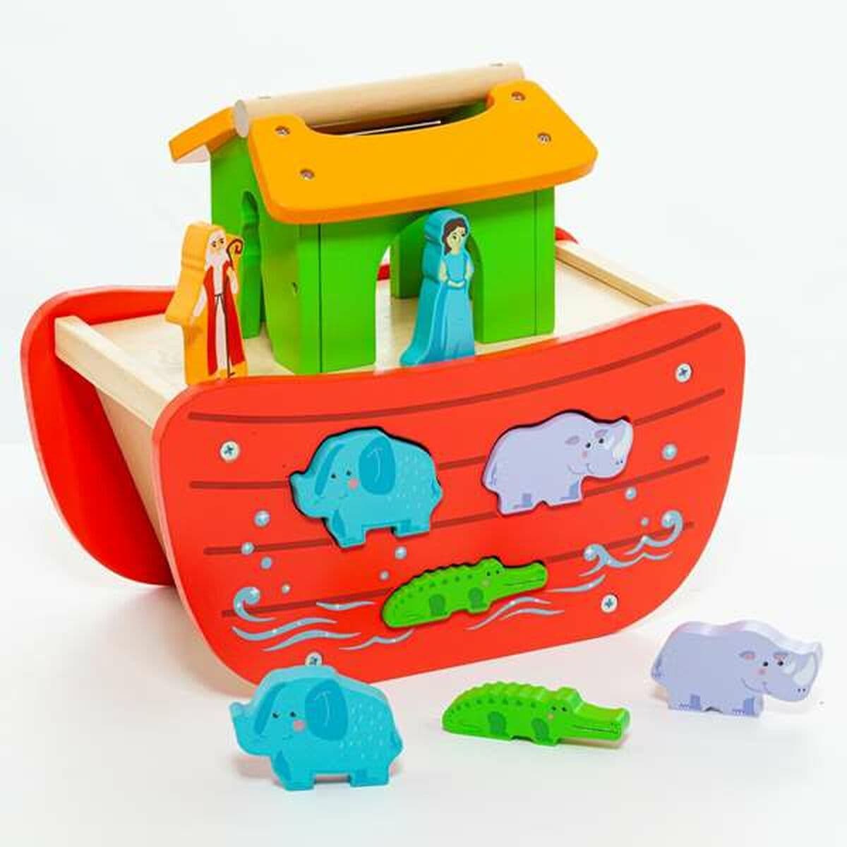 Playset Moltó Noah's ark Madeira 17 Peças - Image 2