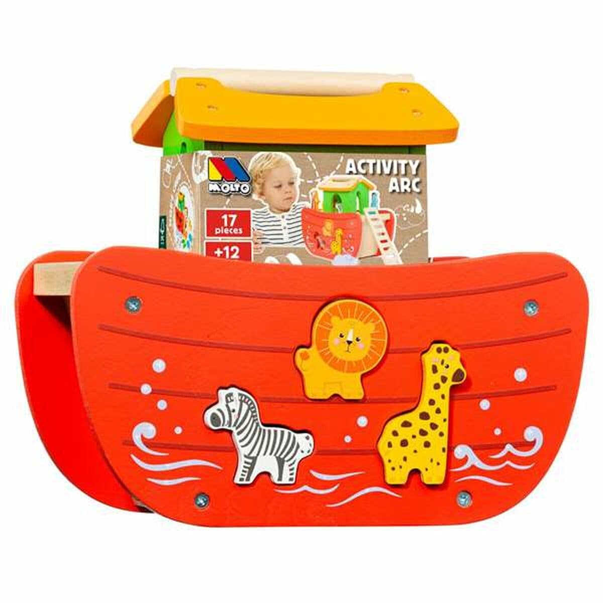 Playset Moltó Noah's ark Madeira 17 Peças - Image 6