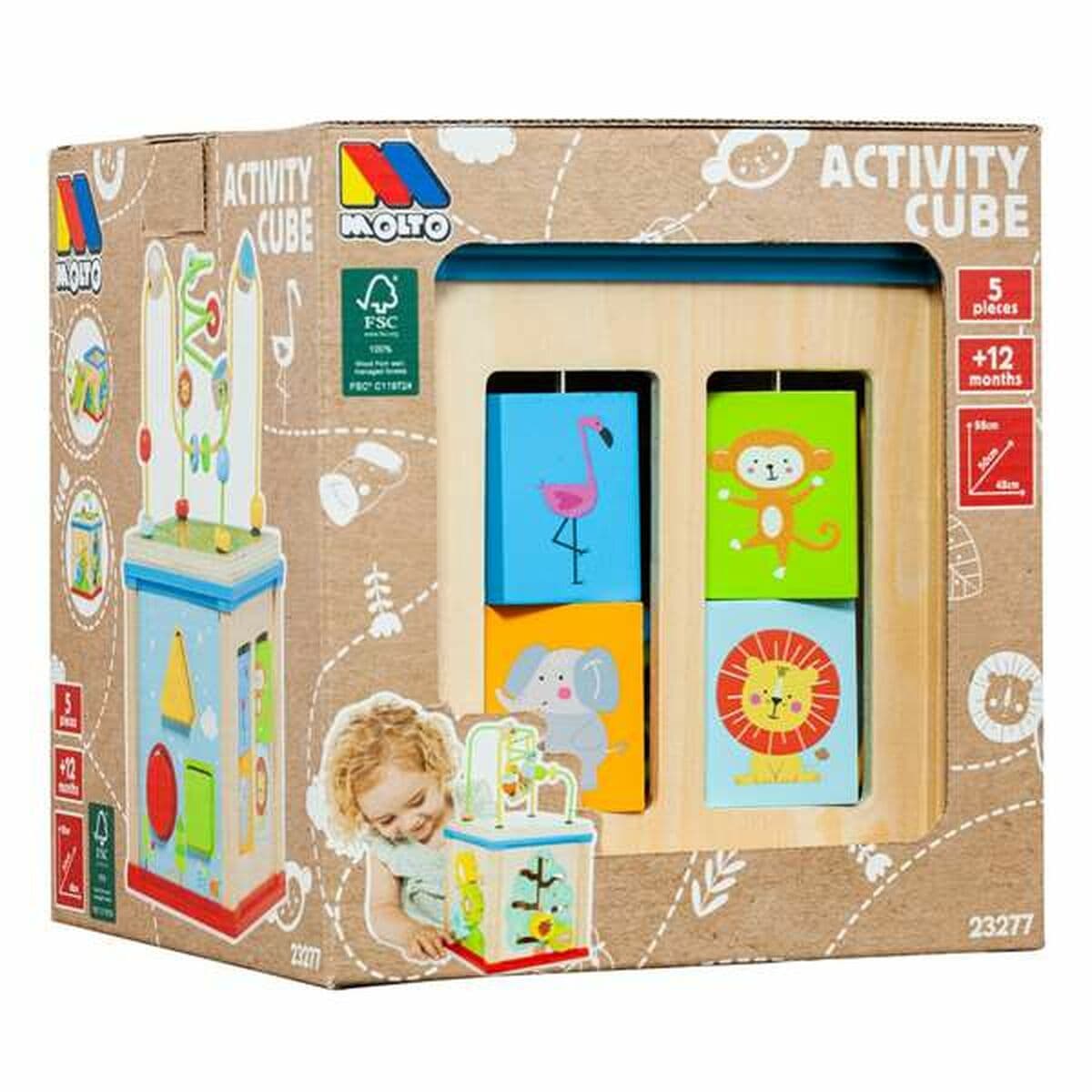 Centro de actividades Moltó Cubo 5 Piezas - Image 8