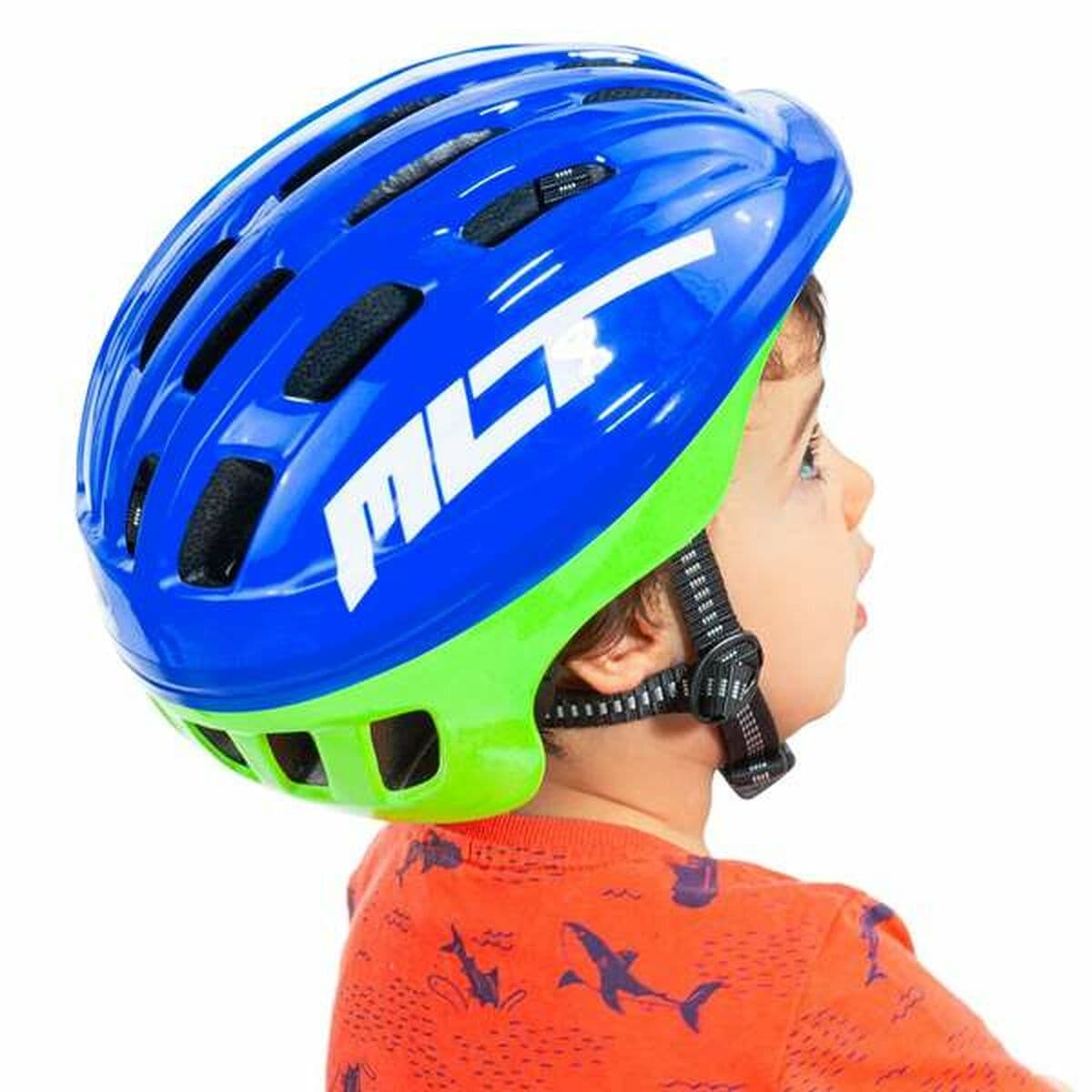 Kask rowerowy dla dzieci Moltó MLT Niebieski 48-53 cm - Image 4