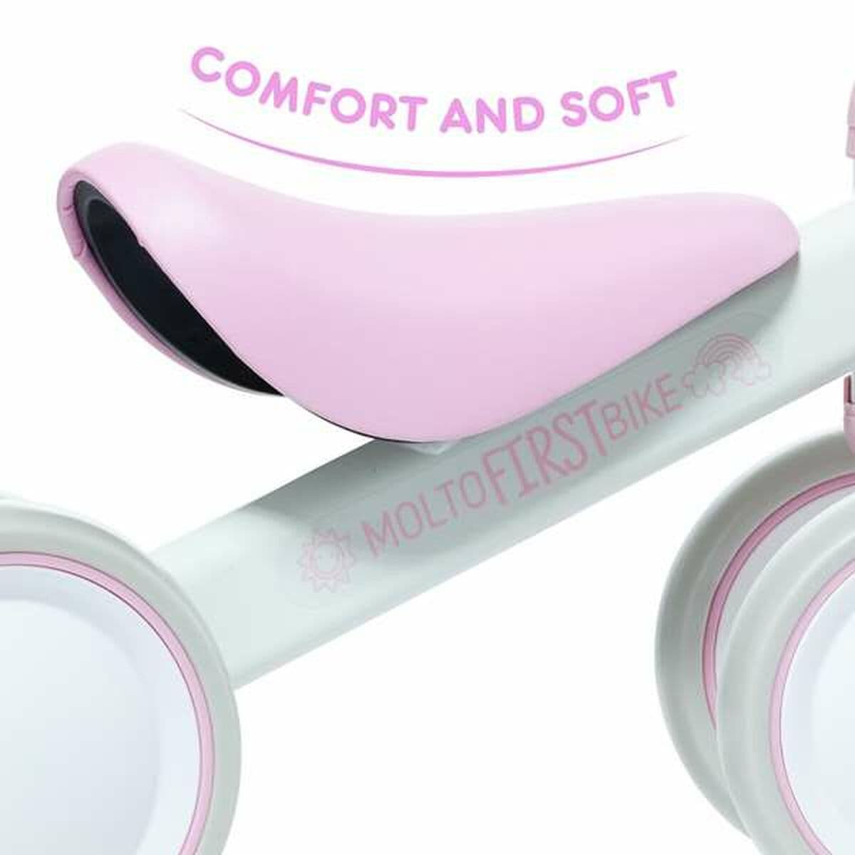 Trehjulssykkel Moltó Rosa 38,5 x 25 x 5 cm Babyer - Image 4