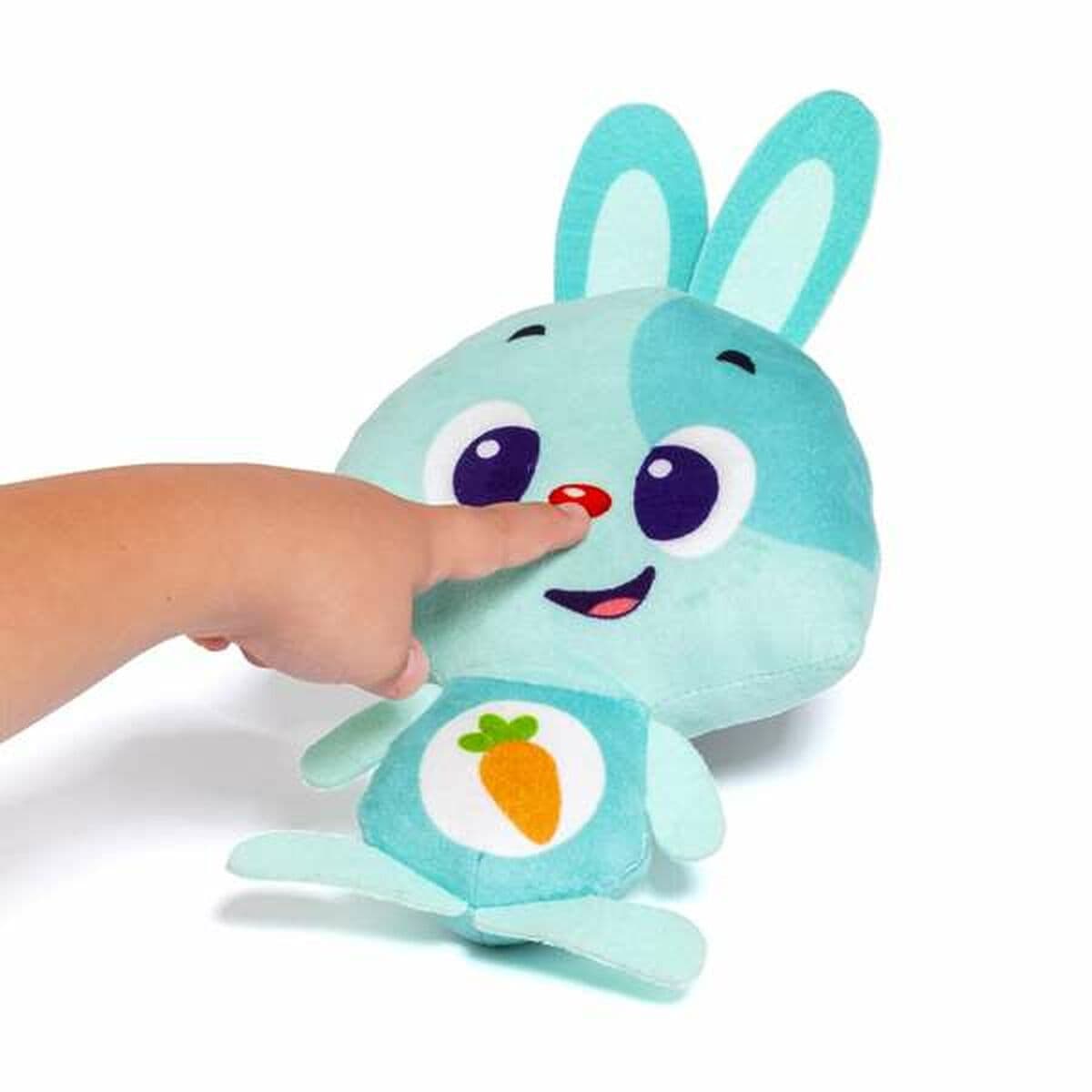 Pehme mänguasi häälega Moltó Gusy luz Baby Bunny Türkiissinine 7,5 cm - Image 4