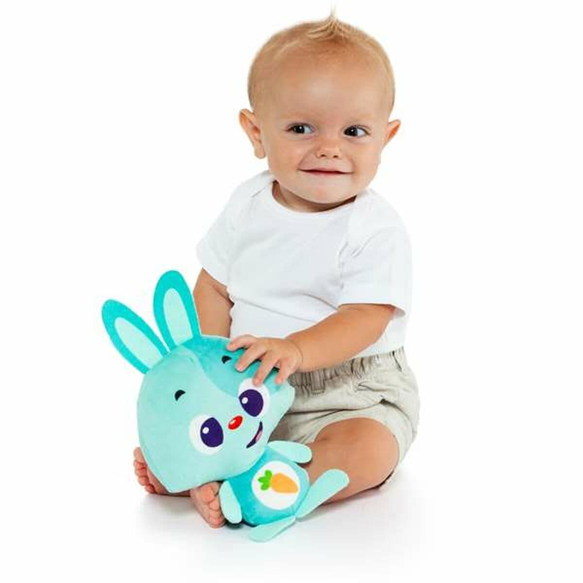 Pehme mänguasi häälega Moltó Gusy luz Baby Bunny Türkiissinine 7,5 cm - Image 5