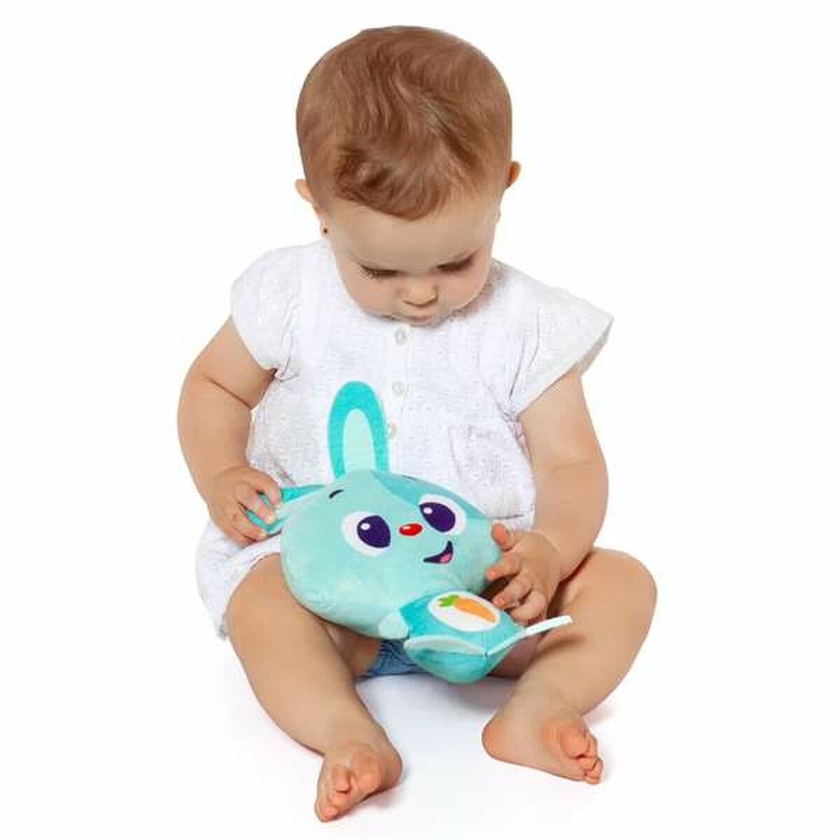 Pehme mänguasi häälega Moltó Gusy luz Baby Bunny Türkiissinine 7,5 cm - Image 6
