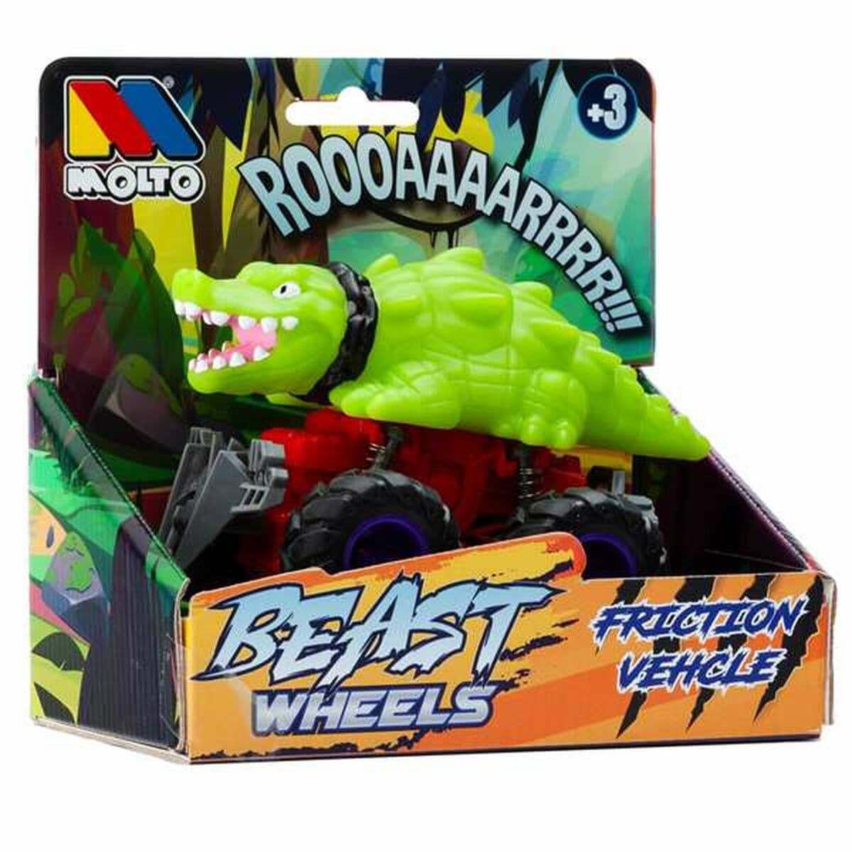 Friktionsbil Moltó Beast Wheels Multicolour - Image 8