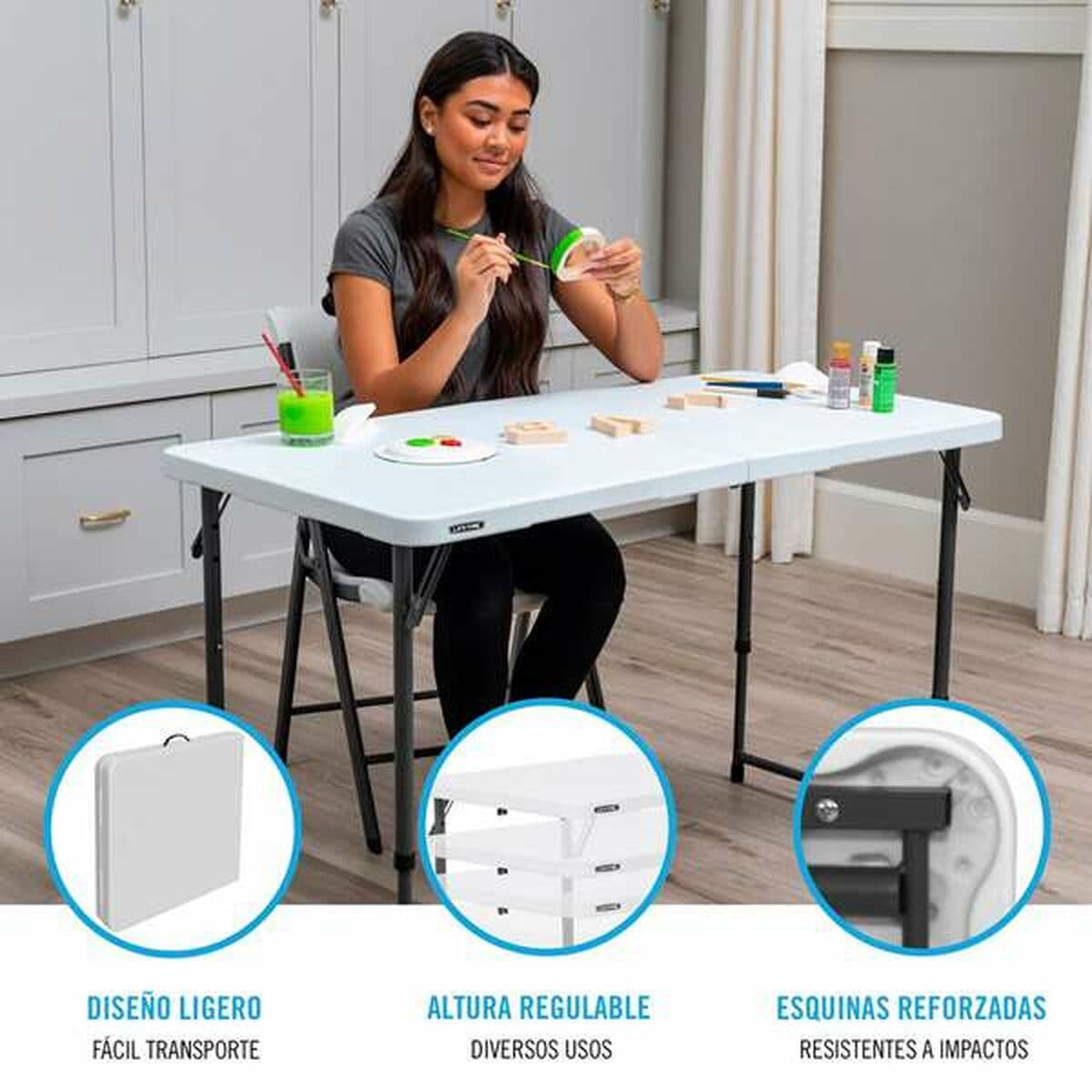 Moniasentoinen taitettava sivupöytä Colorbaby 122 x 61 x 56 cm - Image 7