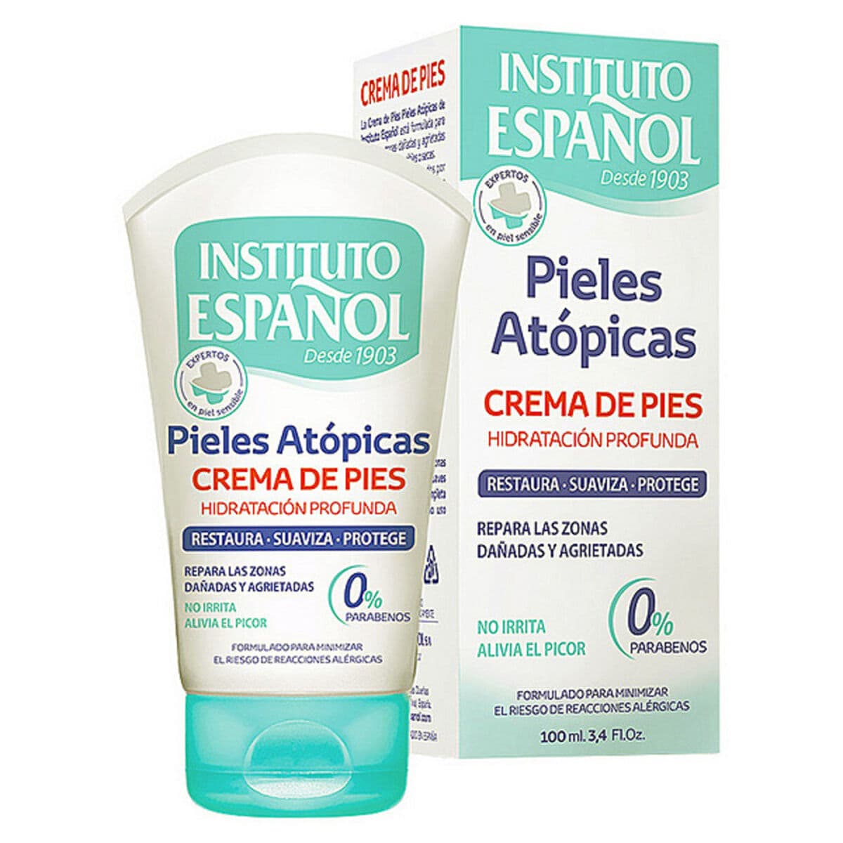 Crema de Pies Hidratante Instituto Español Piel Atópica 100 ml