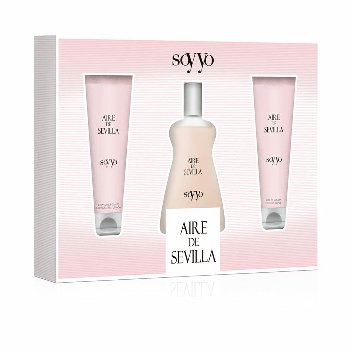 Set de Perfume Mujer Aire de Sevilla Soy yo 3 Piezas