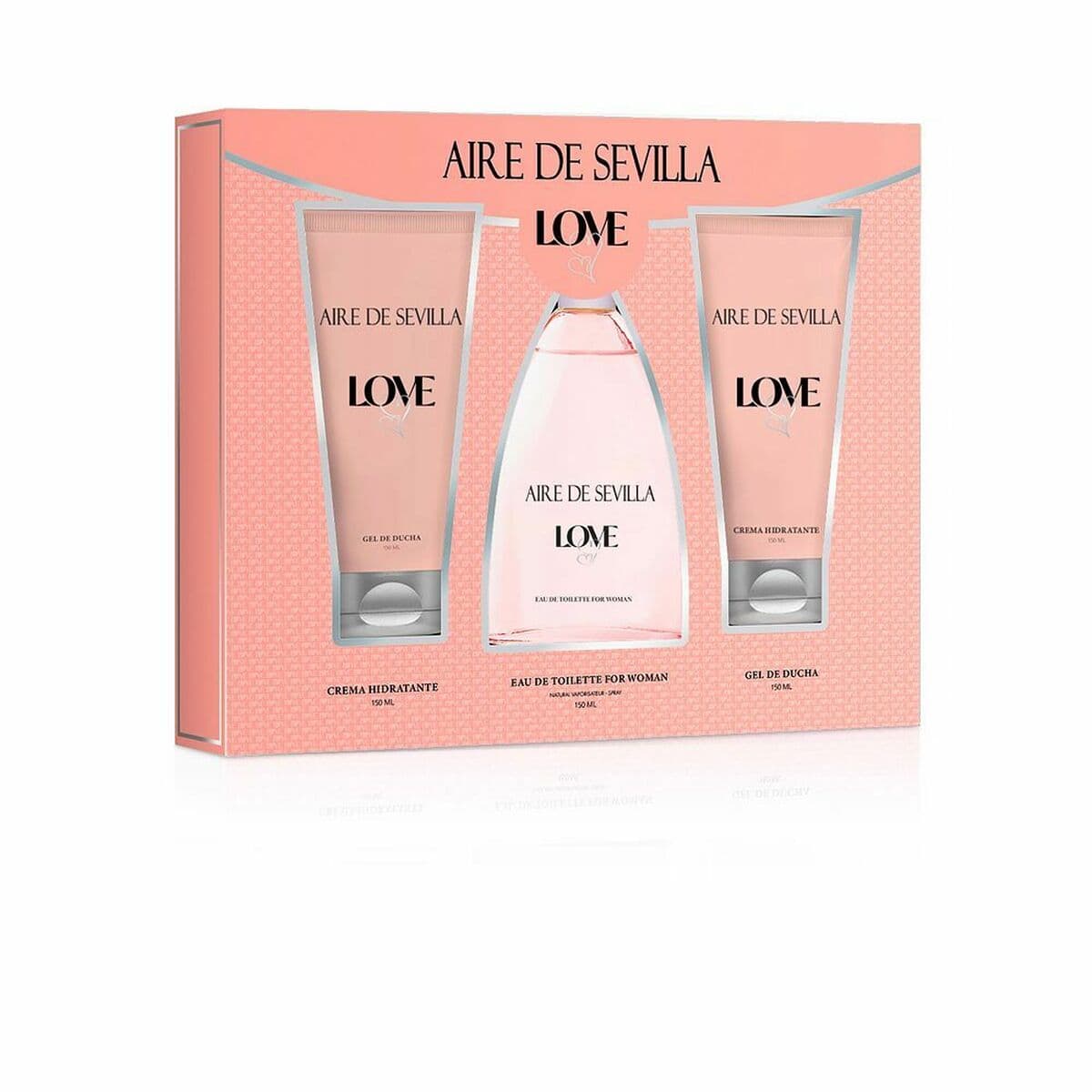 Set de Perfume Mujer Aire de Sevilla Love 3 Piezas
