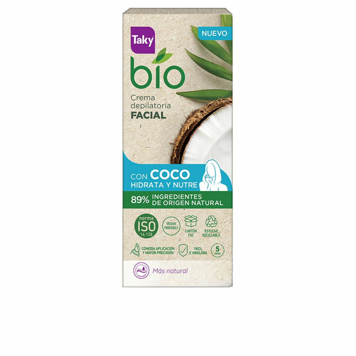 Krem do Depilacji Twarzy Taky BIO COCO 20 ml