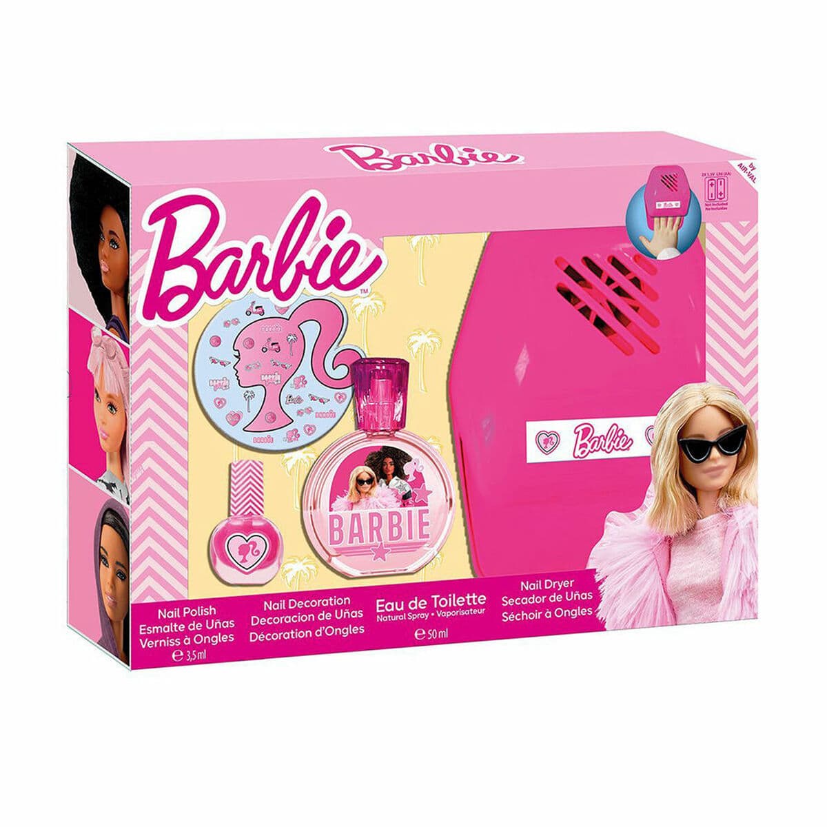 Set de Perfume Infantil Barbie BARBIE 4 Piezas