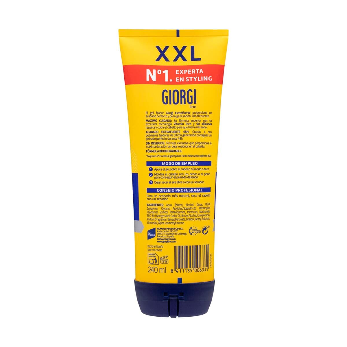 Modelējošs Gels Giorgi Nº3 240 ml - Image 2