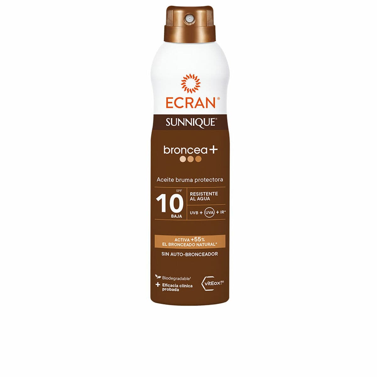 Sonnenöl Ecran Ecran Sunnique Spf 10 250 ml Spray