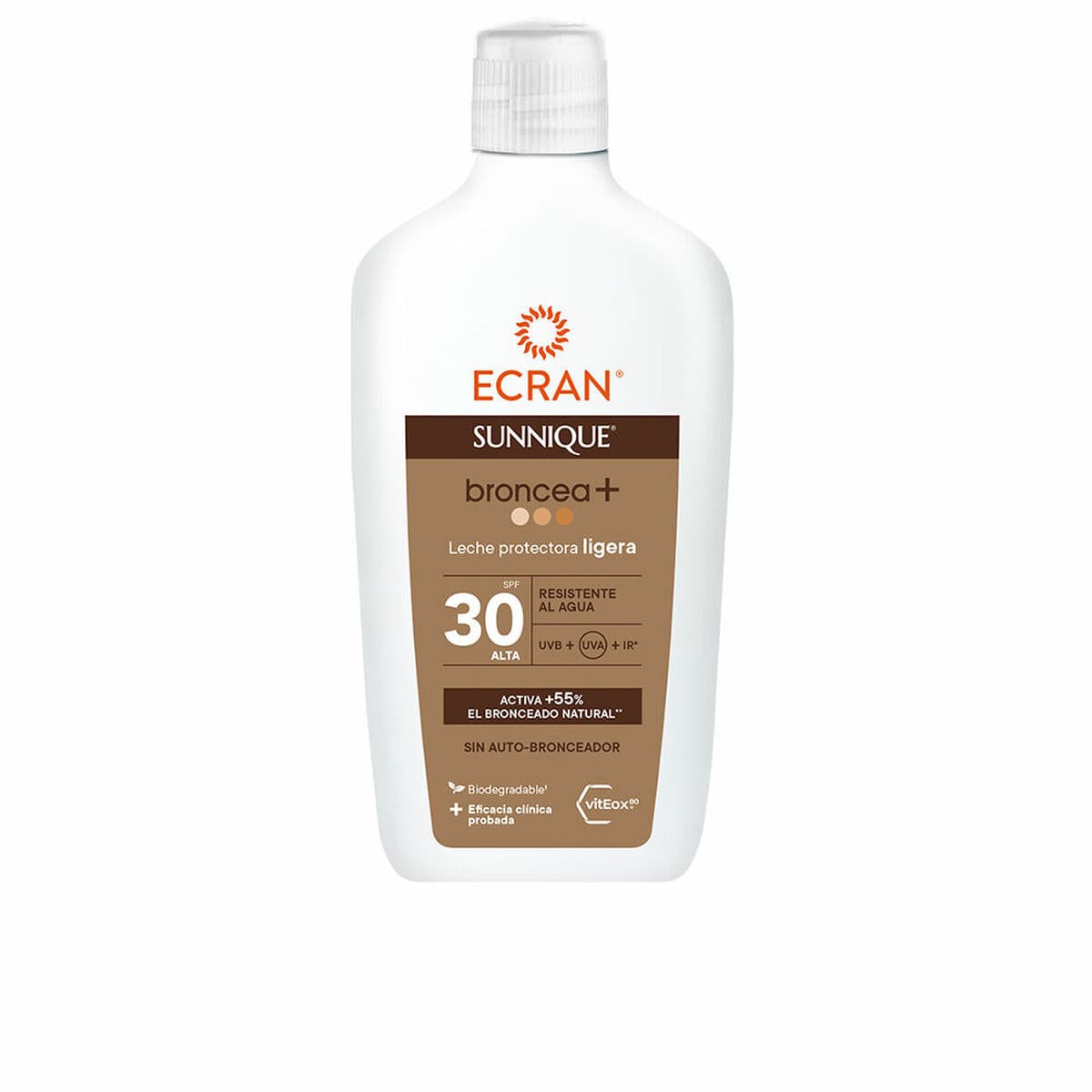 Solmelk Ecran Sunnique Broncea+ Spf 30 370 ml Lys