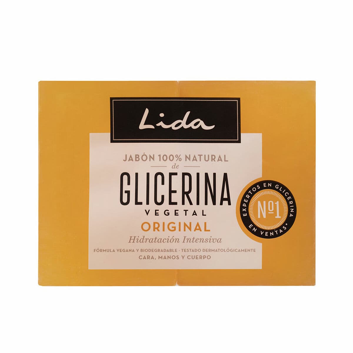 Handseife Lida NATURAL 125 g 2 Stück
