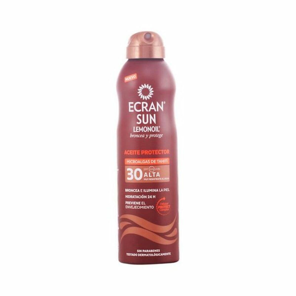 Apsauginis nuo saulės aliejus Ecran Ecran Sunnique Spf 30 250 ml