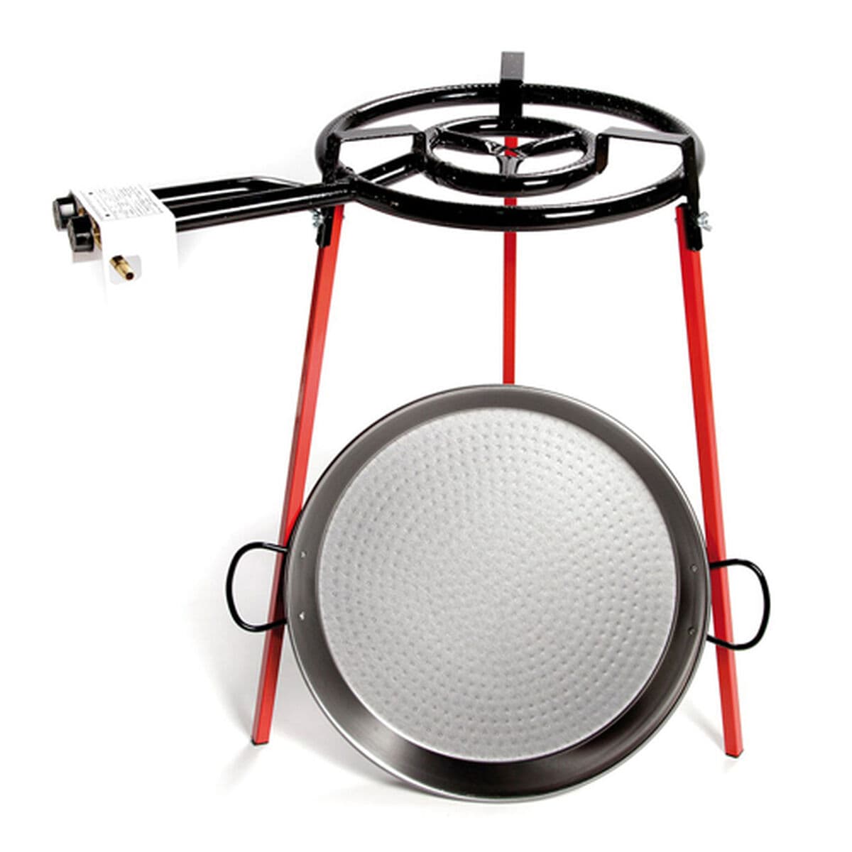 Palnik do Paelli Vaello 6140 Czarny Stal Tripod Palnik Hiszpania (2 Części) (Odnowione A) - Image 12