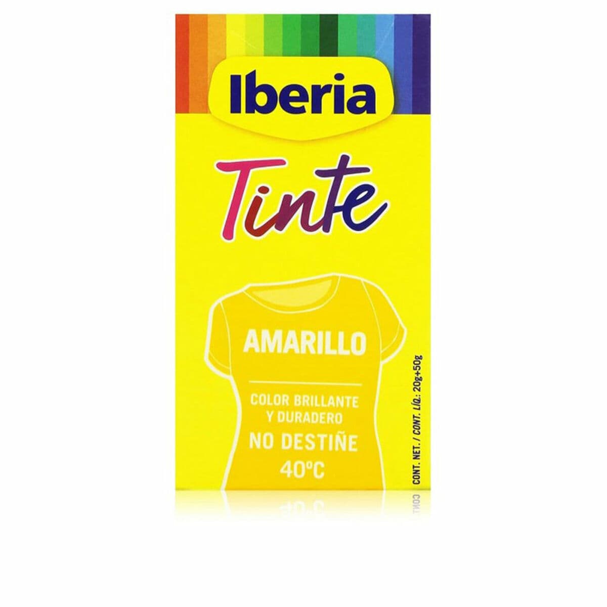 Apģērbu krāsviela Tintes Iberia   Dzeltens 70 g