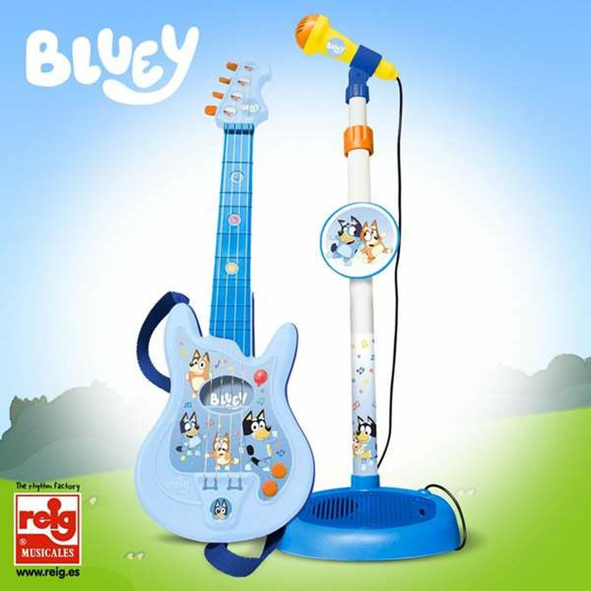 Guitarra Infantil Bluey Regulable Micrófono 60 x 30 x 17 mm - Image 2