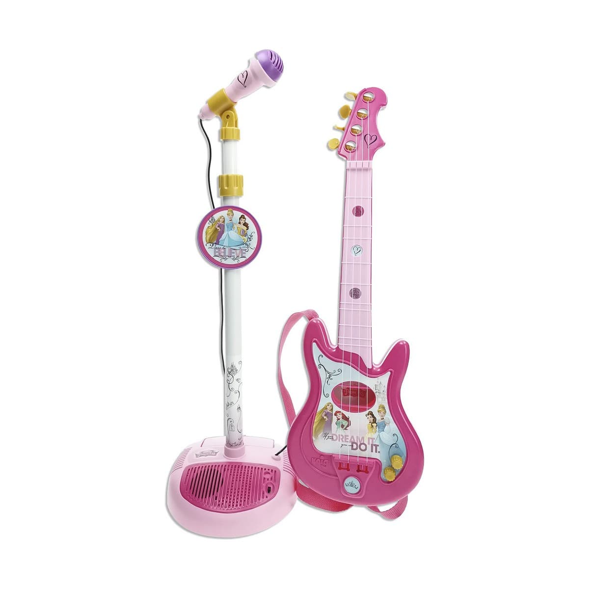 Kūdikių gitara Disney Princess Mikrofonas Rožinė Disnėjaus Princesės - Image 2