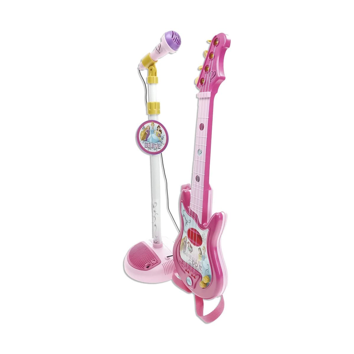 Kūdikių gitara Disney Princess Mikrofonas Rožinė Disnėjaus Princesės - Image 3