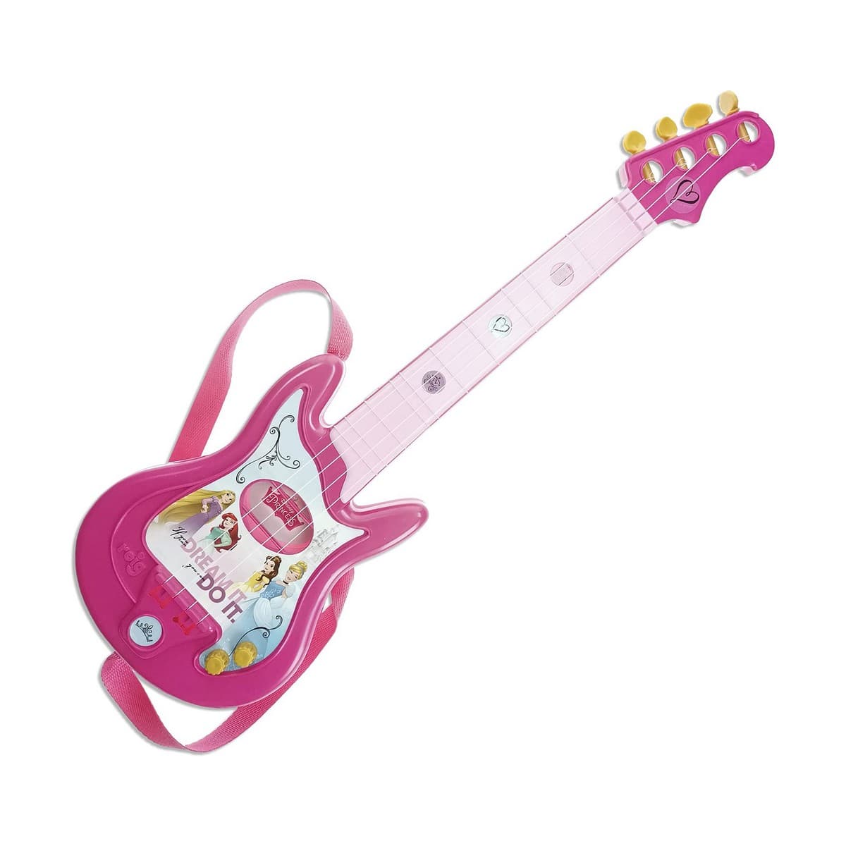 Kūdikių gitara Disney Princess Mikrofonas Rožinė Disnėjaus Princesės - Image 4
