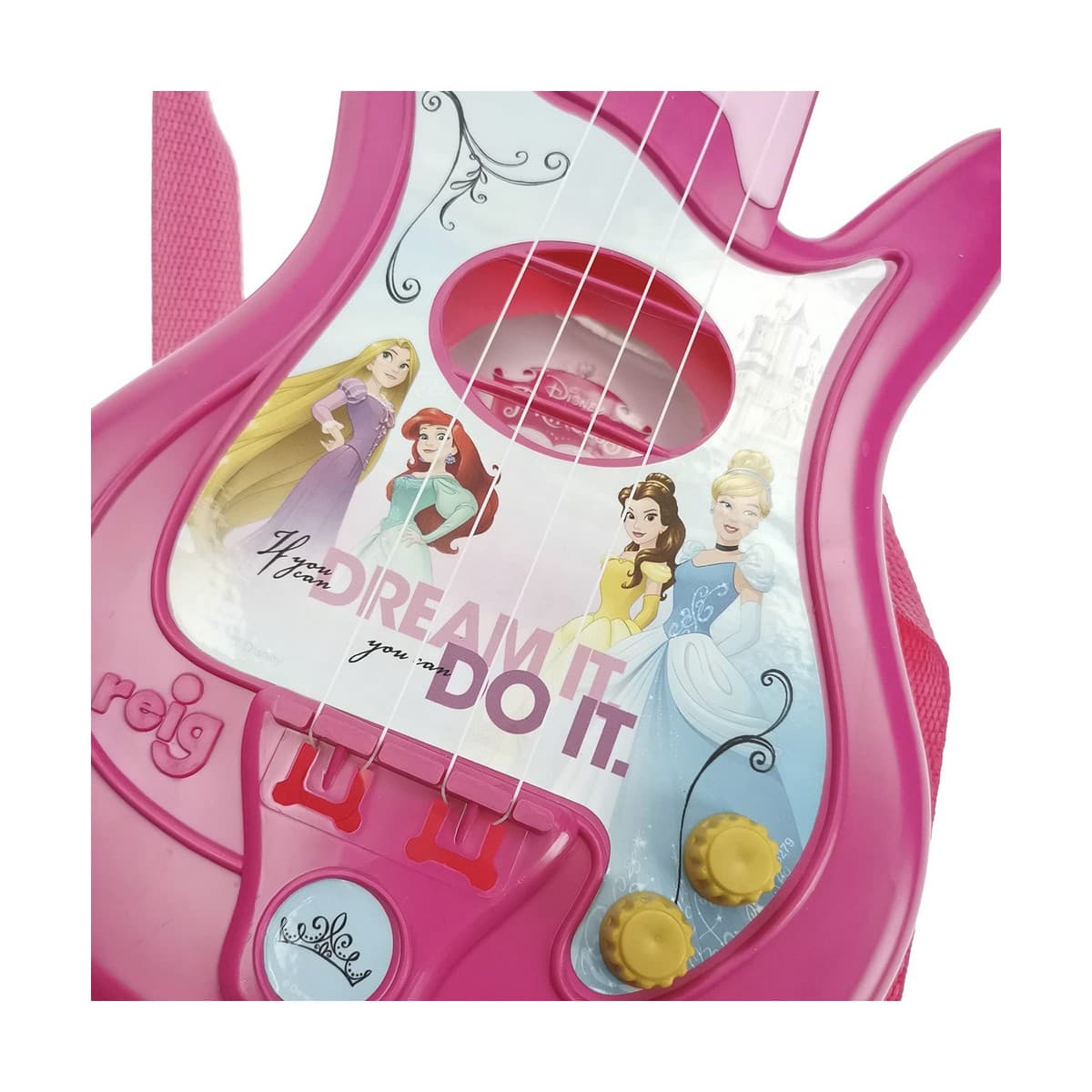 Kūdikių gitara Disney Princess Mikrofonas Rožinė Disnėjaus Princesės - Image 5