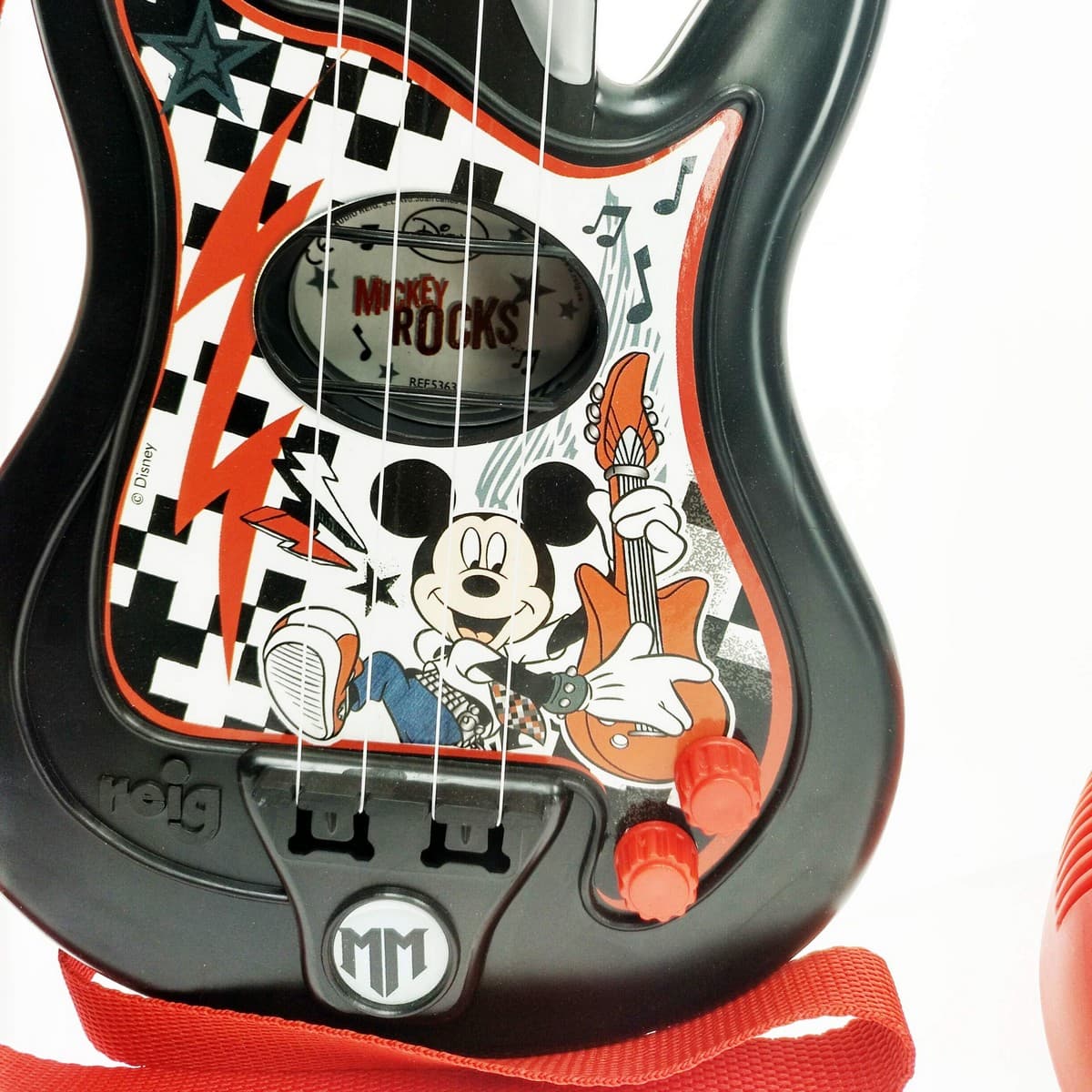 Set musical Mickey Mouse Micrófono Guitarra Infantil - Image 2