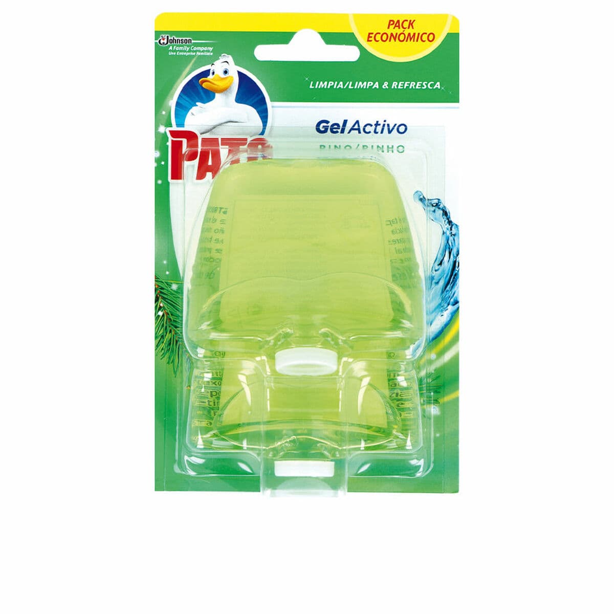 Toilet air freshener Pato Gel Activo Ciedra 2 gb. Dezinfektants