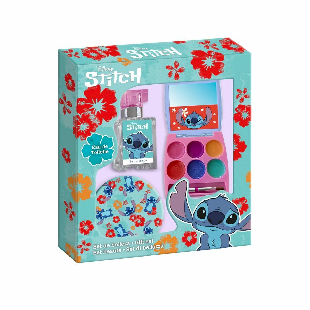 Set de Maquillaje Infantil Lorenay STITCH EDT 3 Piezas