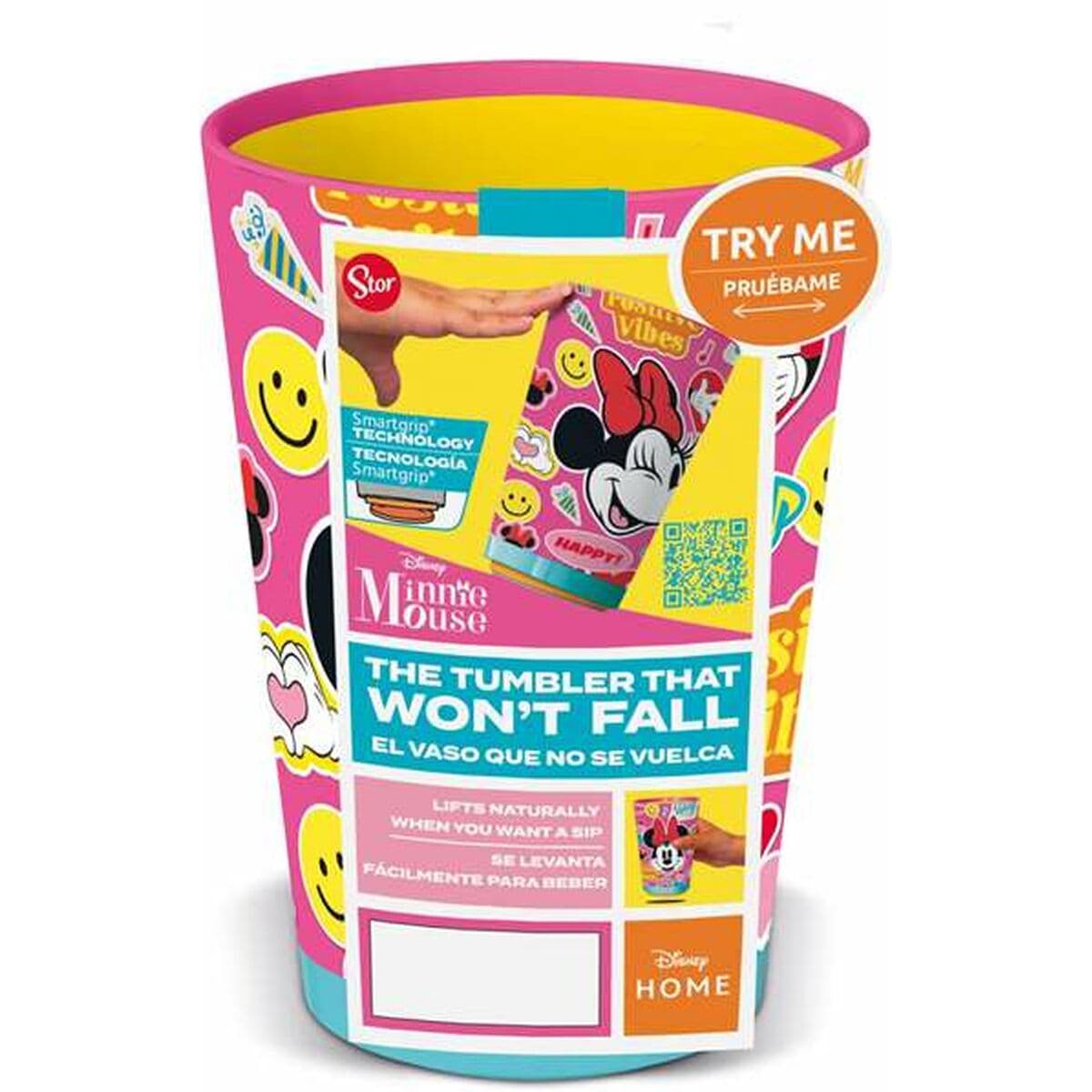 Vaso Minnie Mouse Flower Power 470 ml Plástico - Image 2