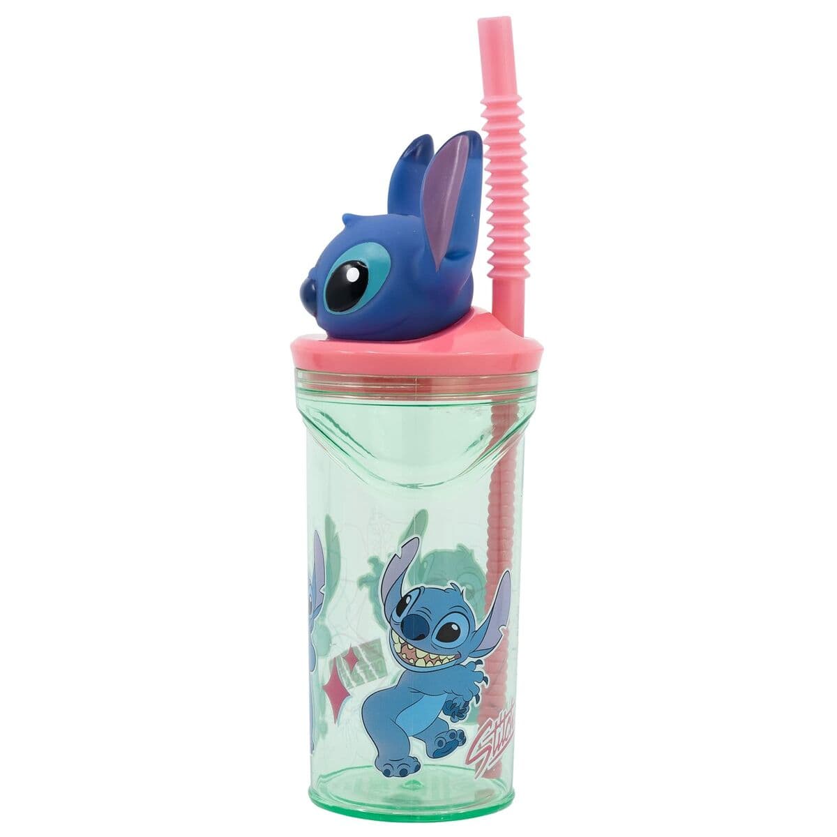 Vaso con Pajita Stitch Sweet 3D 360 ml - Image 3