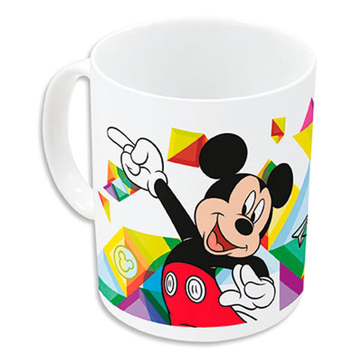 Mok Mickey Mouse Happy smiles Blauw Rood Keramisch 350 ml - Image 2